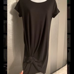 Black t shirt dress